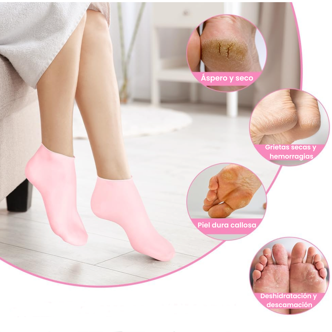 Calcetines de silicona spa (1+1 gratis)