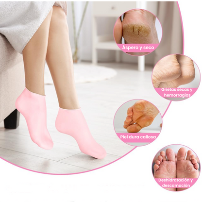 Calcetines de silicona spa (1+1 gratis)